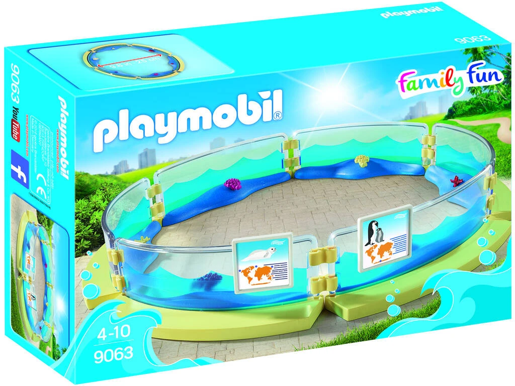 Playmobil Piscina De Acuario 9063 1 Playmobil Piscina De Acuario 9063