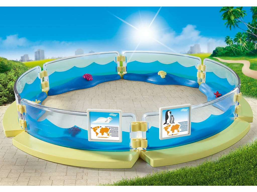 Playmobil Piscina De Acuario 9063 3 Playmobil Piscina De Acuario 9063 - Imagen 3