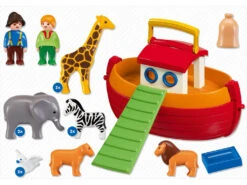 Playmobil 1.2.3 Arca De Noe Maletin -Juguetes Descuento Tienda 10227g04