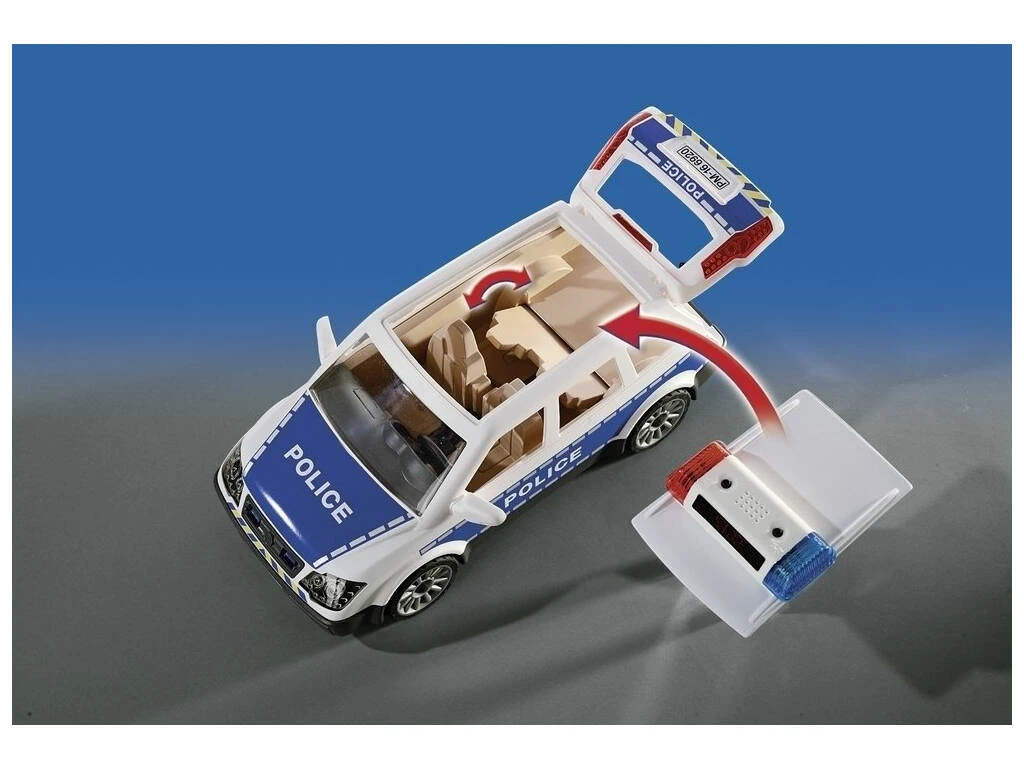 Playmobil Coche Policía Con Luces Y Sonido 6920 5 Playmobil Coche Policía Con Luces Y Sonido 6920 - Imagen 5