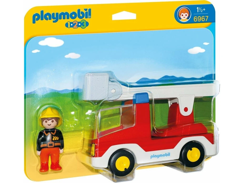 Playmobil 1,2,3 Camión De Bombero 6967 1 Playmobil 1,2,3 Camión De Bombero 6967