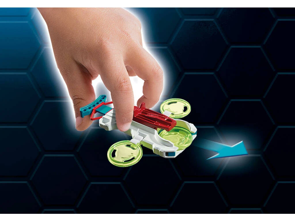 Playmobil Fulgurix Con Agente Gene 9002 5 Playmobil Fulgurix Con Agente Gene 9002 - Imagen 5