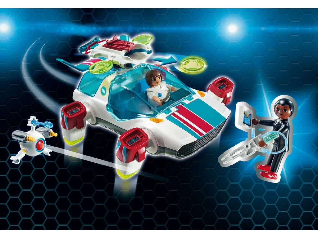 Playmobil Fulgurix Con Agente Gene 9002 6 Playmobil Fulgurix Con Agente Gene 9002 - Imagen 6