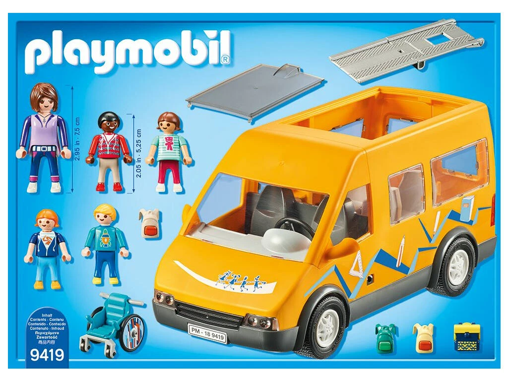 Playmobil Autobús Escolar Adaptado 9419 2 Playmobil Autobús Escolar Adaptado 9419 - Imagen 2
