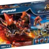 Playmobil Novelmore Ataque Del Dragon 70904