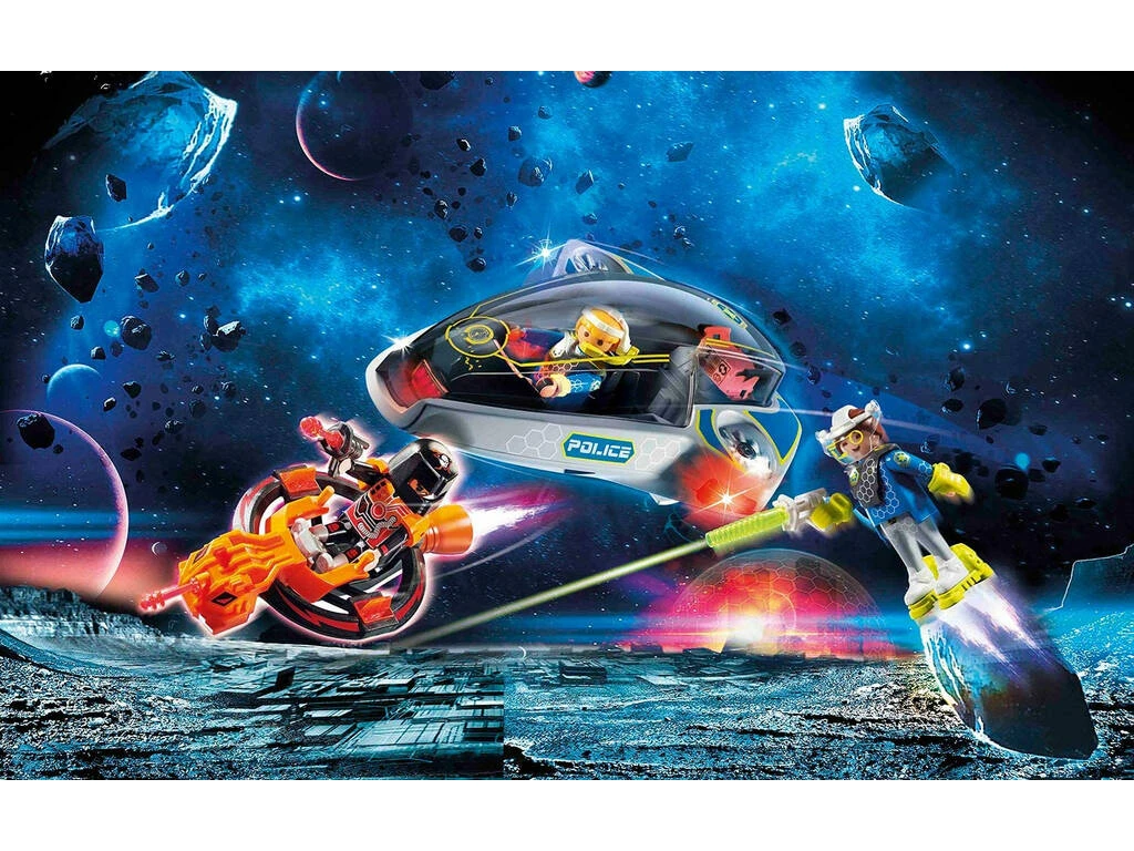 Playmobil Policía Galactica Planeador 2 Playmobil Policía Galactica Planeador - Imagen 2