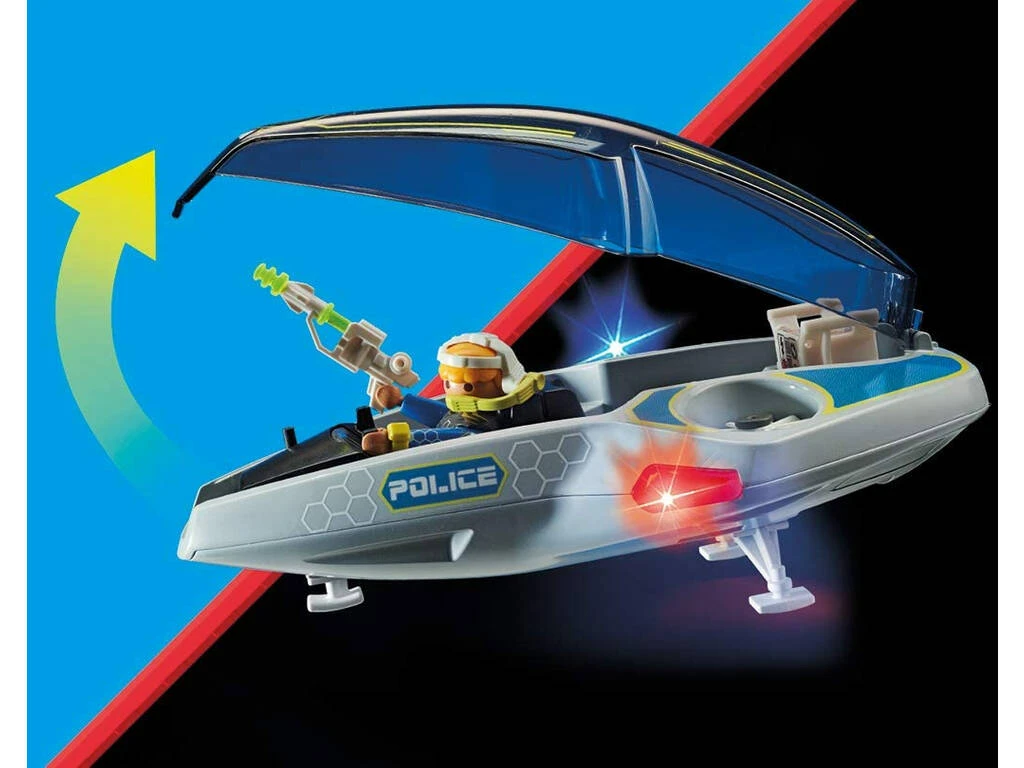 Playmobil Policía Galactica Planeador 5 Playmobil Policía Galactica Planeador - Imagen 5