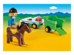 Playmobil 1,2,3 Coche Con Remolque De Caballo Playmobil 70181 5 Playmobil 1,2,3 Coche Con Remolque De Caballo Playmobil 70181 -Juguetes Descuento Tienda 1999950878g02