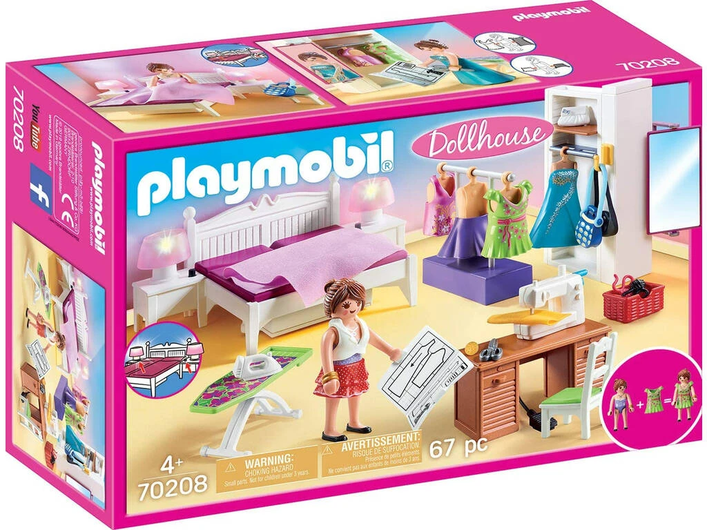 Playmobil Dormitorio 70208 1 Playmobil Dormitorio 70208