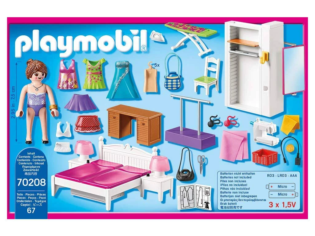 Playmobil Dormitorio 70208 3 Playmobil Dormitorio 70208 - Imagen 3