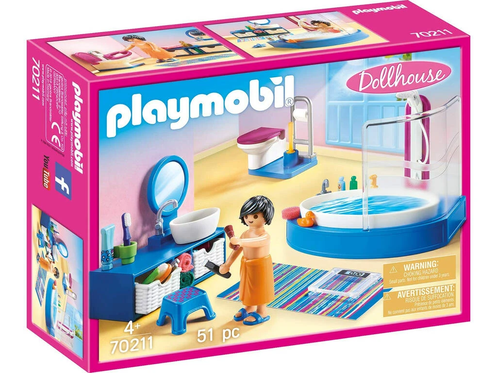 Playmobil Baño Playmobil 70211 1 Playmobil Baño Playmobil 70211