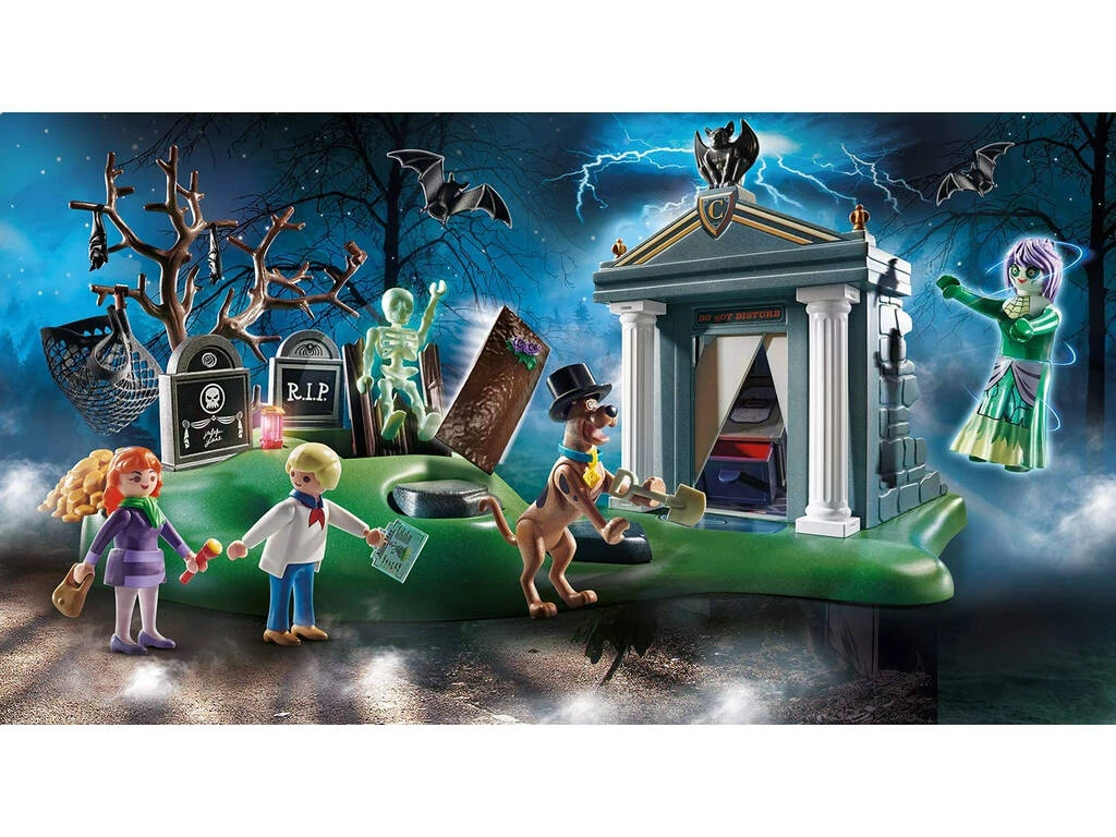 Playmobil Scooby-Doo Aventura En El Cementerio 70362 2 Playmobil Scooby-Doo Aventura En El Cementerio 70362 - Imagen 2