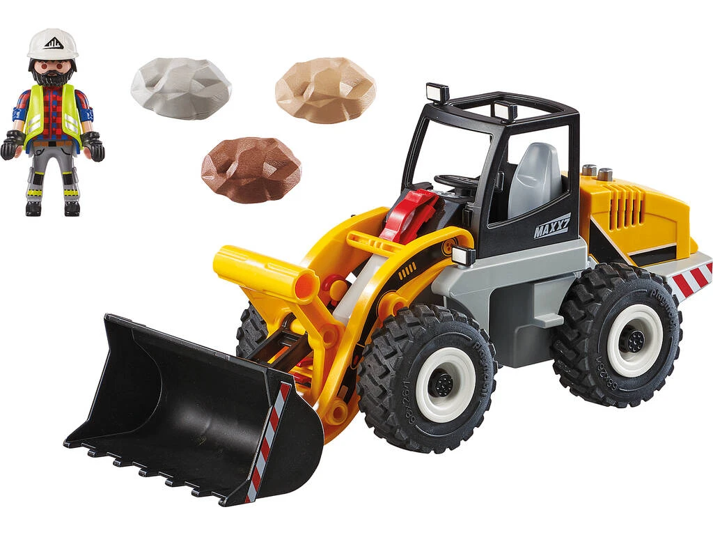 Playmobil Cargadora Frontal 70445 3 Playmobil Cargadora Frontal 70445 - Imagen 3