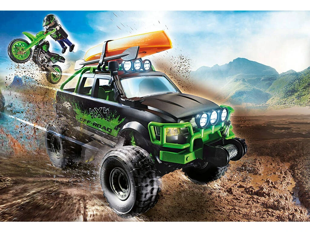 Playmobil Off Road Action Weekend Warrior 70460 2 Playmobil Off Road Action Weekend Warrior 70460 - Imagen 2