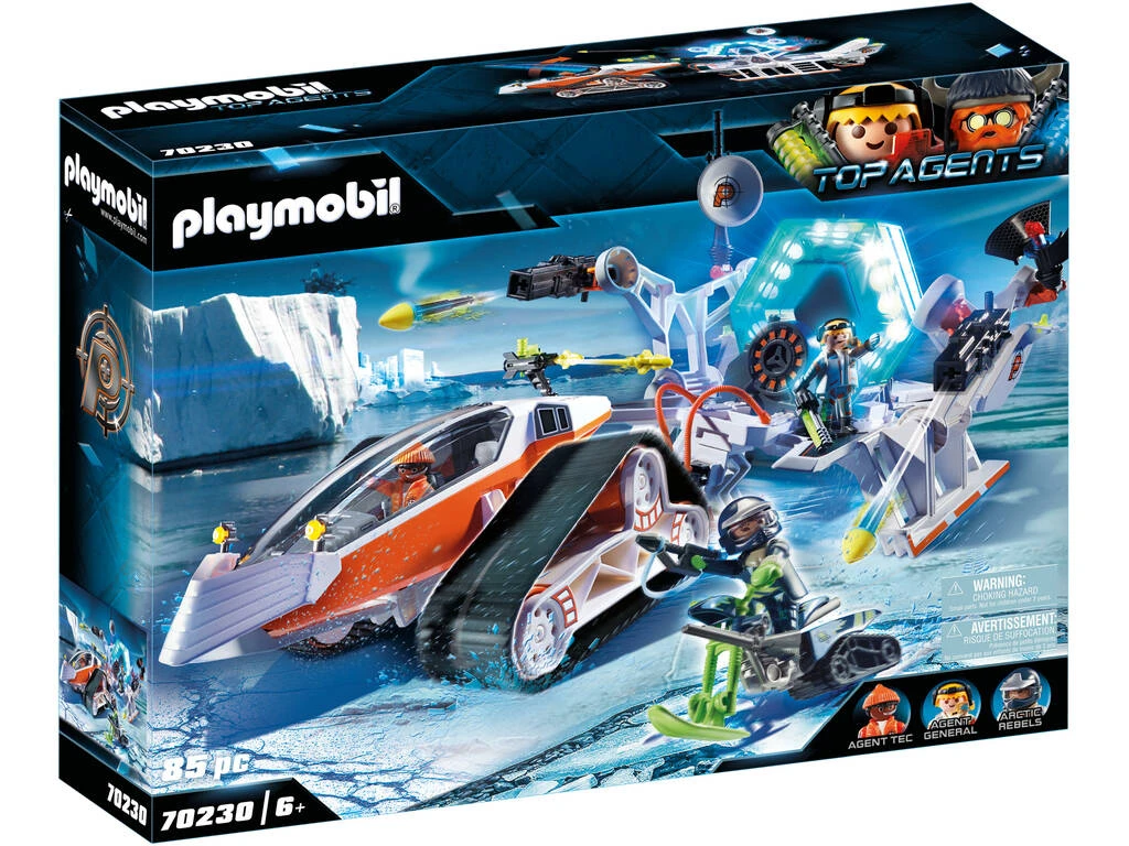 Playmobil TopAgents Spyteam Comando De Nieve 70230 1 Playmobil TopAgents Spyteam Comando De Nieve 70230