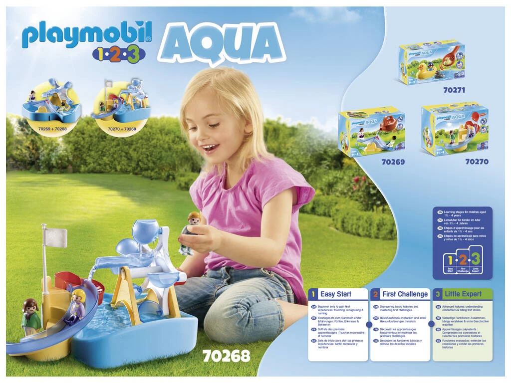 Playmobil 1,2,3 Carrusel Acuático 70268 4 Playmobil 1,2,3 Carrusel Acuático 70268 - Imagen 4