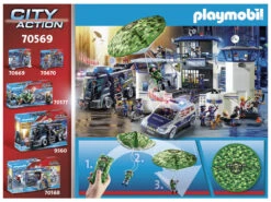 Playmobil City Action Persecución En Paracaídas 70569 -Juguetes Descuento Tienda 1999957596g06