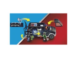 Playmobil City Action Helicóptero De Policía Persecución Del Vehículo Huido 70575 9 Playmobil City Action Helicóptero De Policía Persecución Del Vehículo Huido 70575 -Juguetes Descuento Tienda 1999957601g02