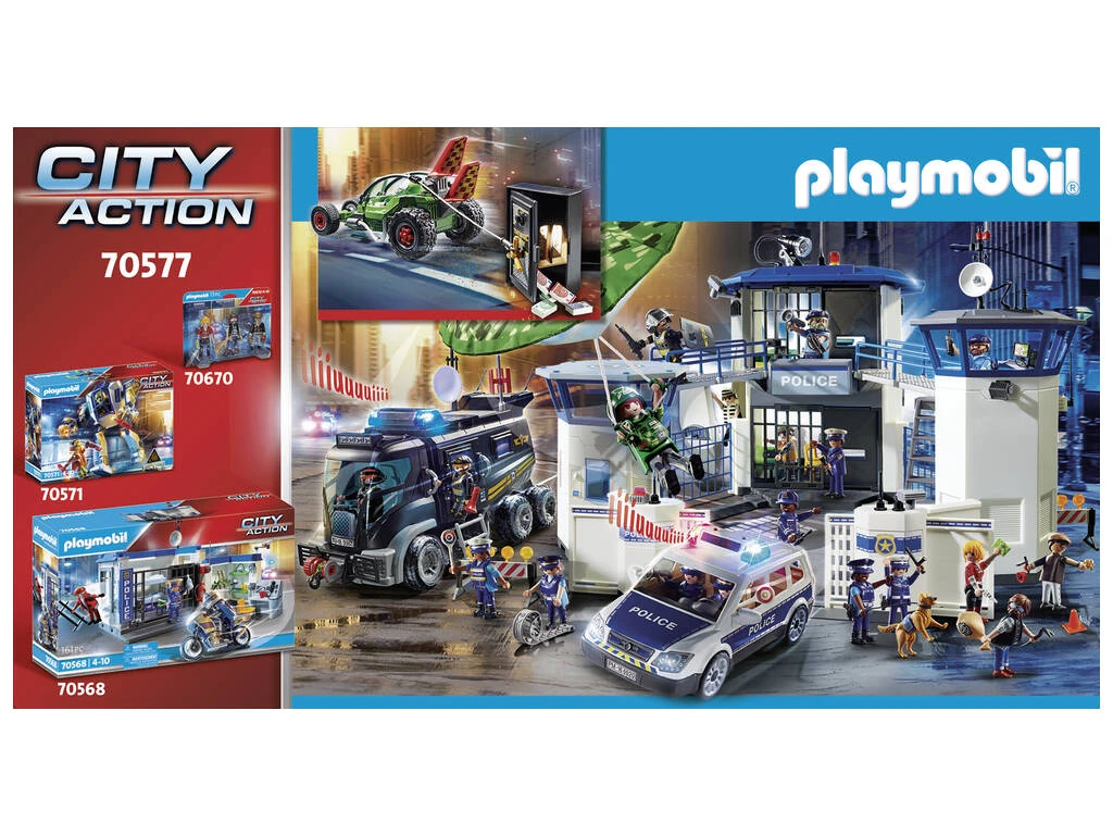 Playmobil City Action Kart Policial Persecución Ladrón De Caja Fuerte 70577 6 Playmobil City Action Kart Policial Persecución Ladrón De Caja Fuerte 70577 - Imagen 6