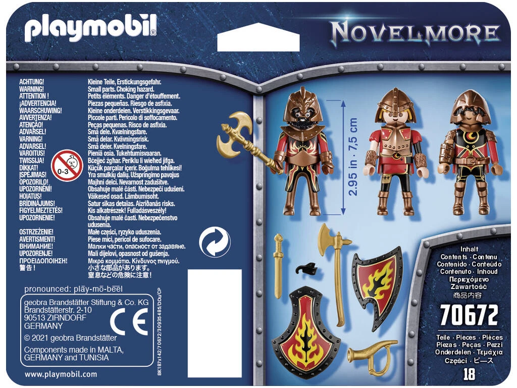 Playmobil Novelmore Set 3 Bandidos De Burnham 70672 4 Playmobil Novelmore Set 3 Bandidos De Burnham 70672 - Imagen 4