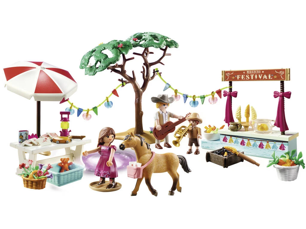 Playmobil Spirit Miradero Festival 70694 2 Playmobil Spirit Miradero Festival 70694 - Imagen 2