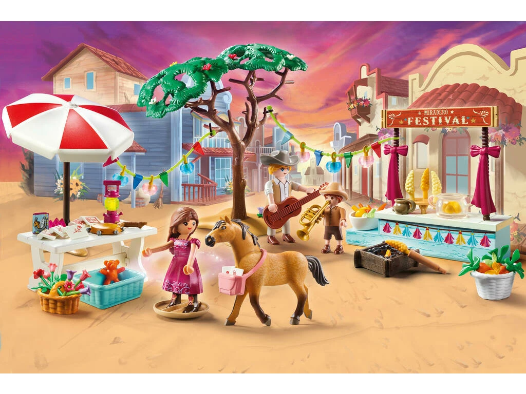 Playmobil Spirit Miradero Festival 70694 3 Playmobil Spirit Miradero Festival 70694 - Imagen 3