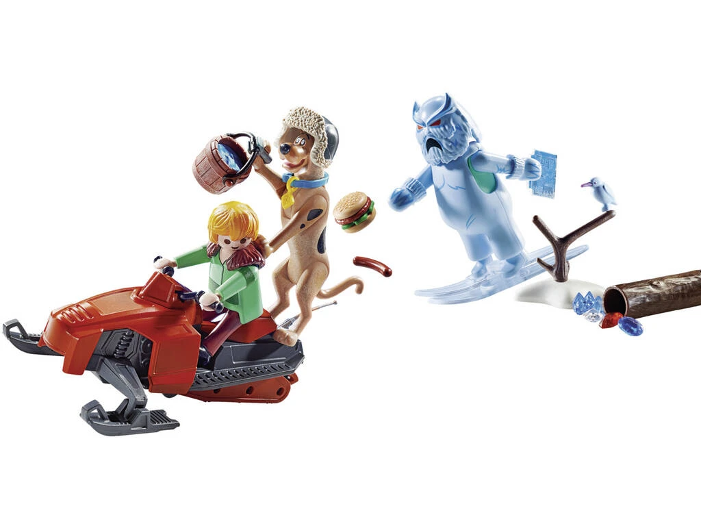 Playmobil Scooby-Doo Aventura Con Snow Ghost 70706 2 Playmobil Scooby-Doo Aventura Con Snow Ghost 70706 - Imagen 2