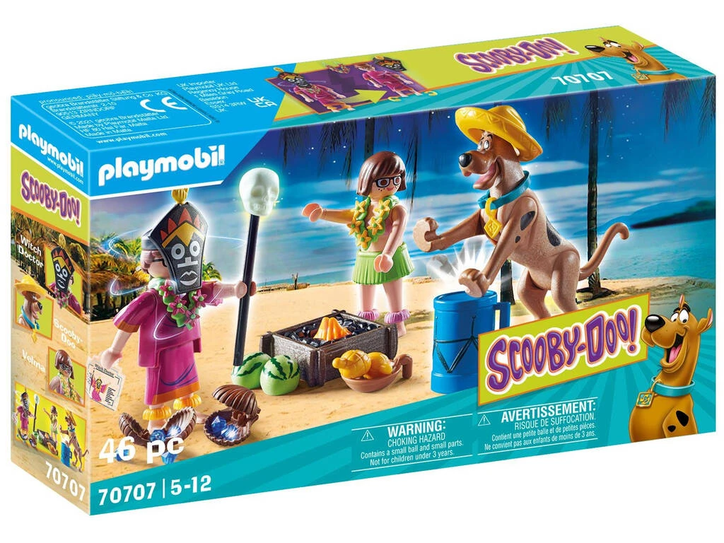 Playmobil Scooby-Doo Aventura Con Witch Doctor 70707 1 Playmobil Scooby-Doo Aventura Con Witch Doctor 70707