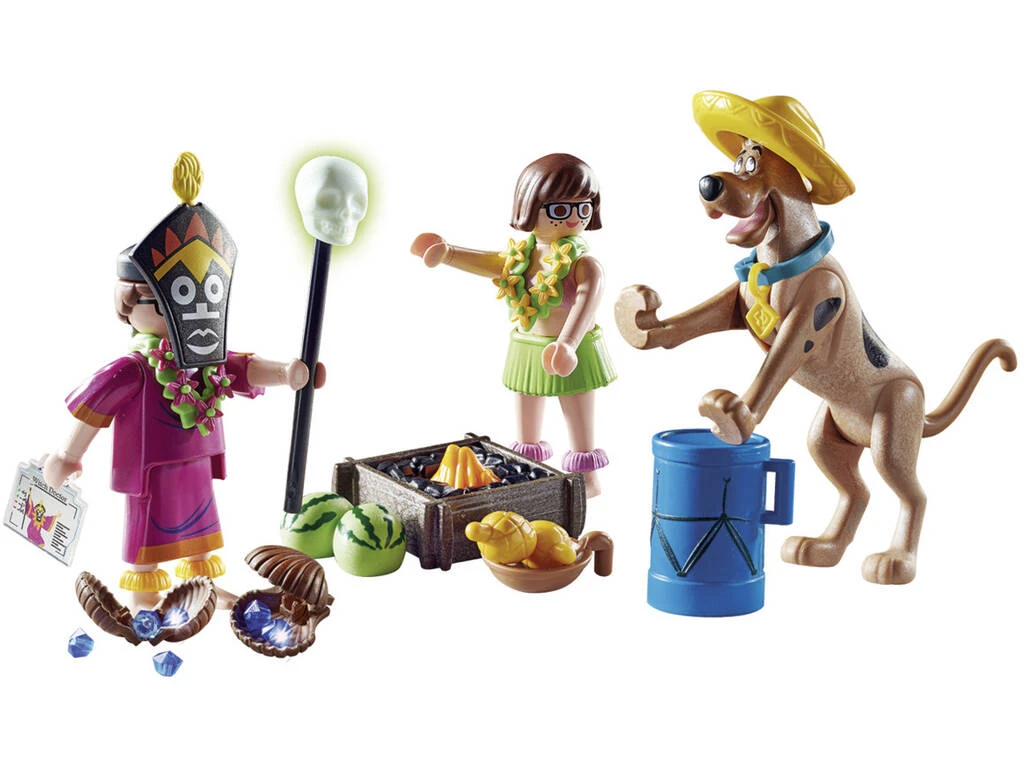 Playmobil Scooby-Doo Aventura Con Witch Doctor 70707 2 Playmobil Scooby-Doo Aventura Con Witch Doctor 70707 - Imagen 2