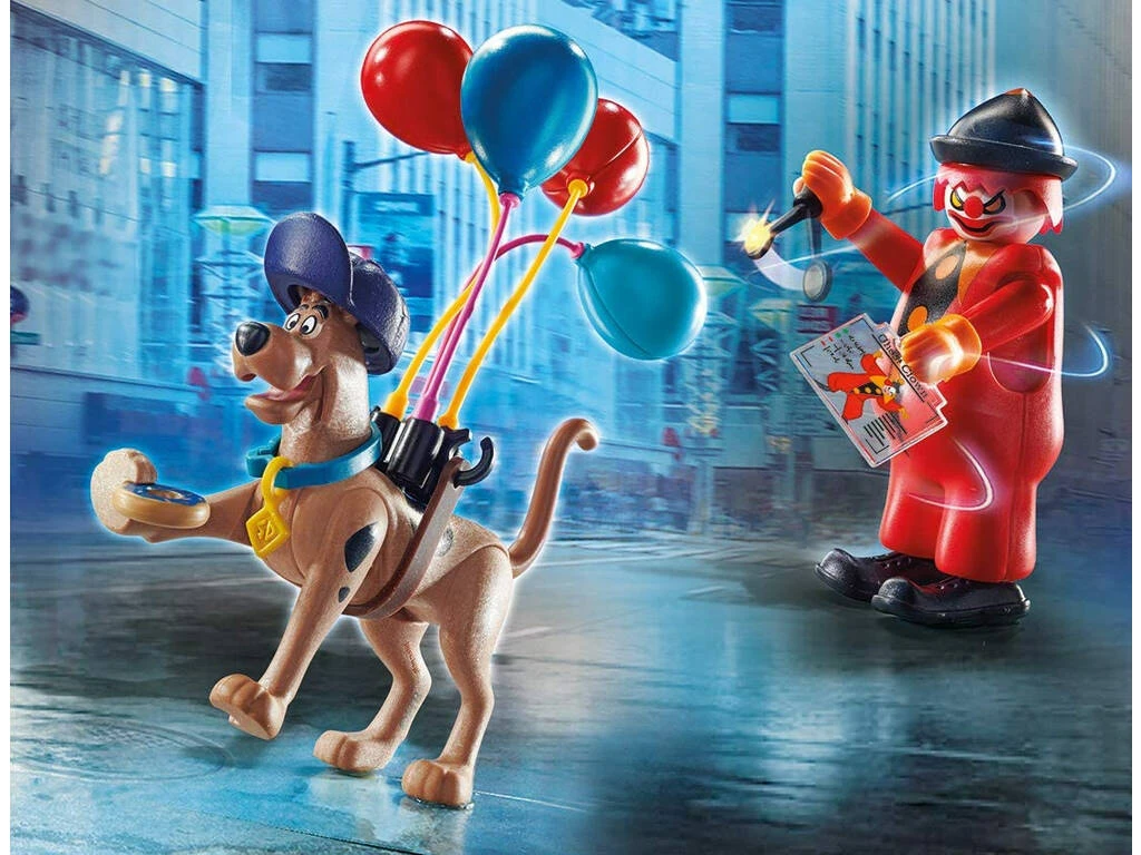 Playmobil Scooby-Doo Aventura Con Ghost Clown 70710 2 Playmobil Scooby-Doo Aventura Con Ghost Clown 70710 - Imagen 2