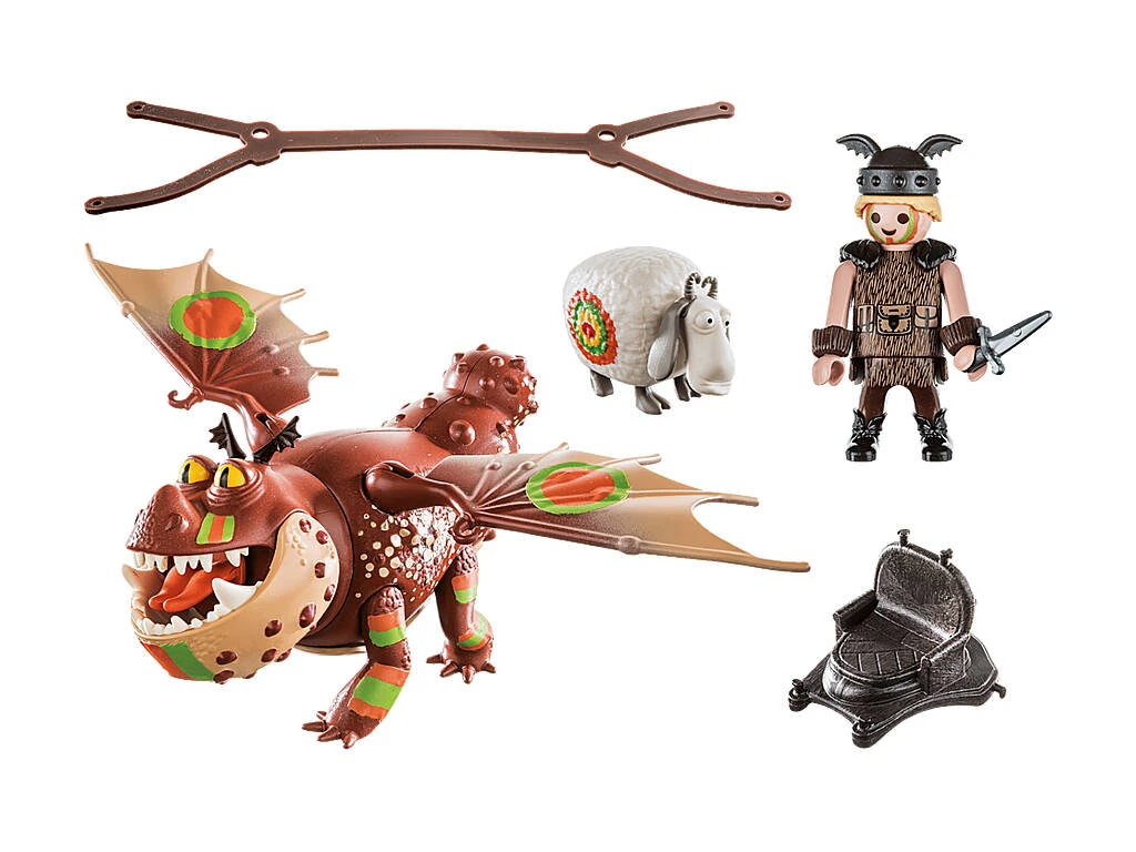 Playmobil Dragón Racing Barrilete Y Capataz 70729 2 Playmobil Dragón Racing Barrilete Y Capataz 70729 - Imagen 2