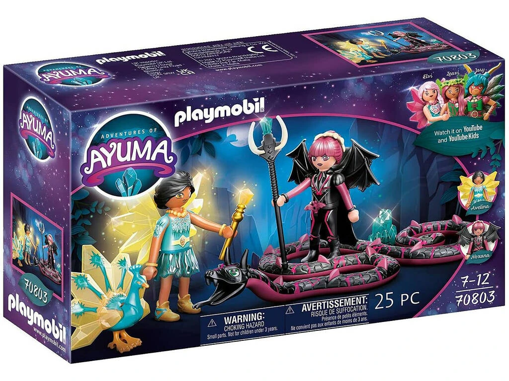 Playmobil Ayuma Cristal Fairy Y Bat Fairy Con Animales Del Alma 1 Playmobil Ayuma Cristal Fairy Y Bat Fairy Con Animales Del Alma