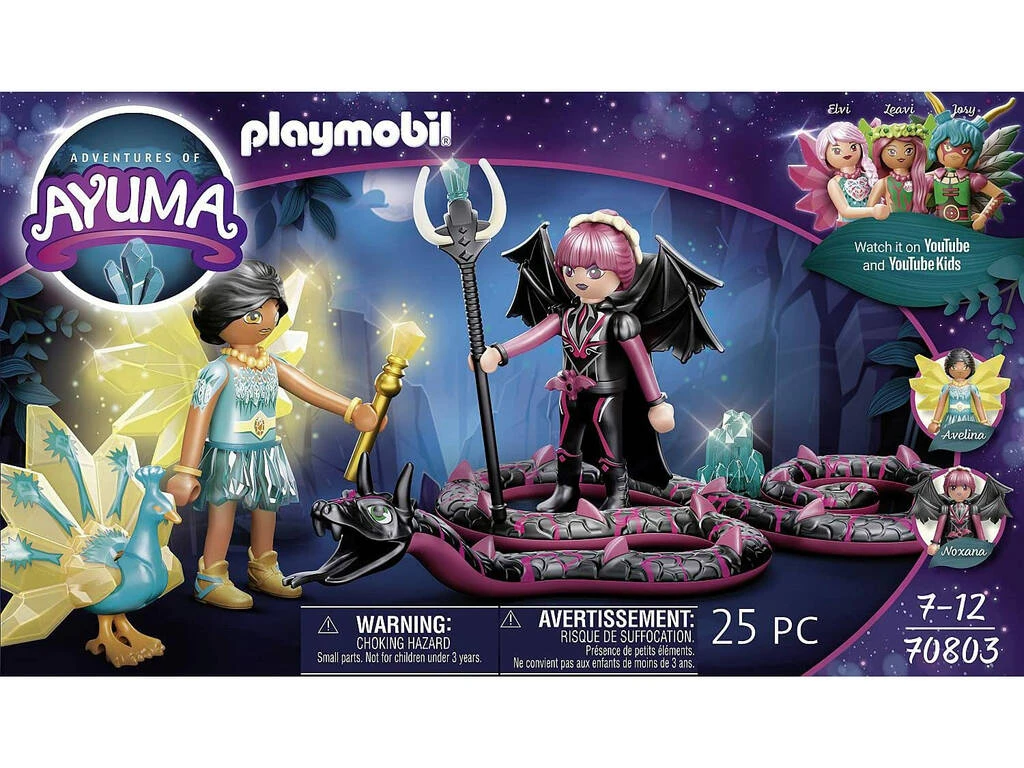 Playmobil Ayuma Cristal Fairy Y Bat Fairy Con Animales Del Alma 3 Playmobil Ayuma Cristal Fairy Y Bat Fairy Con Animales Del Alma - Imagen 3