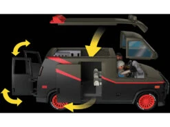 Playmobil La Furgoneta Del Equipo A 70750 -Juguetes Descuento Tienda 1999960503g06