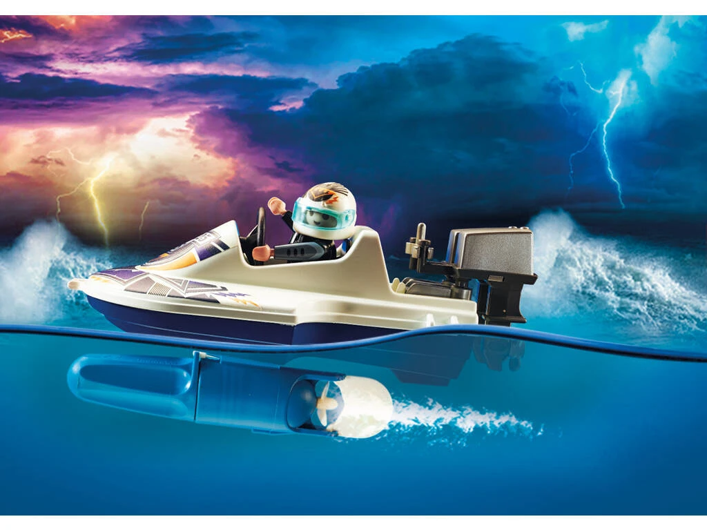 Playmobil Rescate Marítimo Operación Lucha Contra Incendios Con Yate De Rescate 70140 7 Playmobil Rescate Marítimo Operación Lucha Contra Incendios Con Yate De Rescate 70140 - Imagen 7