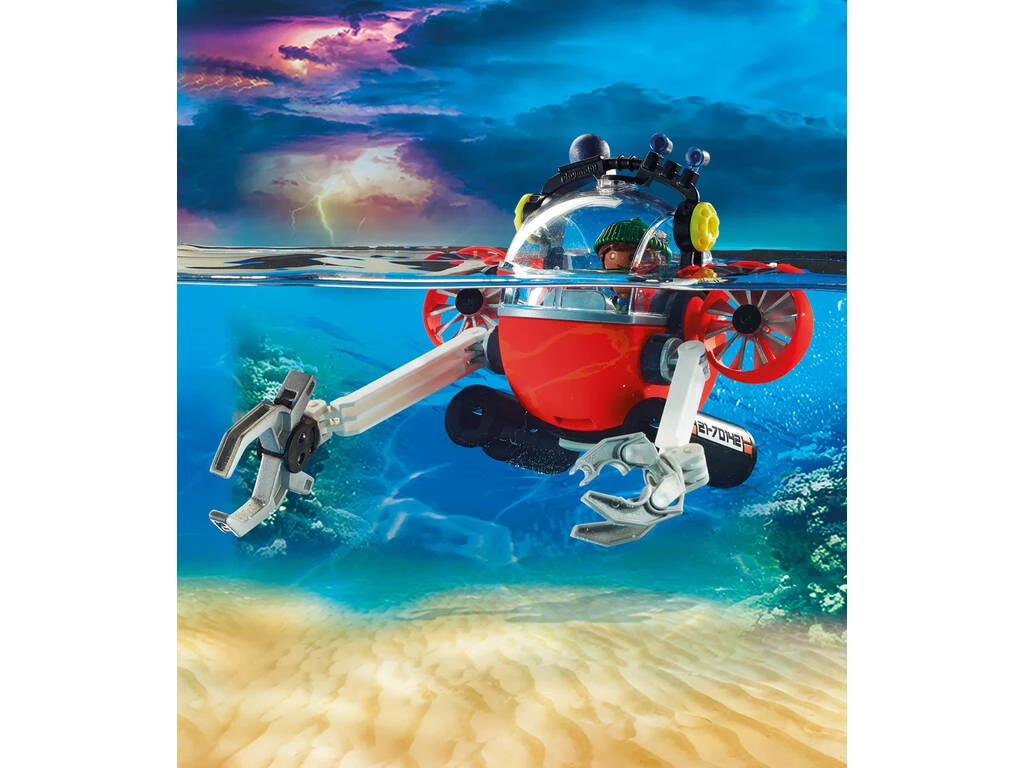 Playmobil Rescate Marítimo Operacion Medioambiente Con Bote De Buceo 70142 5 Playmobil Rescate Marítimo Operacion Medioambiente Con Bote De Buceo 70142 - Imagen 5