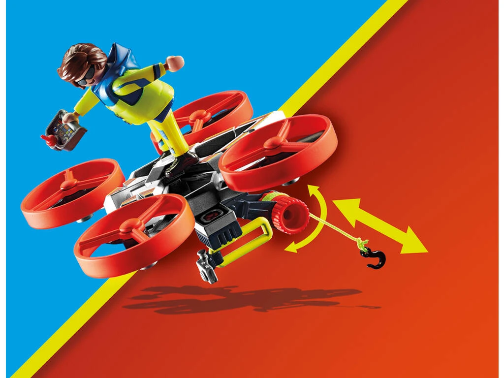 Playmobil Rescate Marítimo Buzo Con Dron De Rescate 70143 4 Playmobil Rescate Marítimo Buzo Con Dron De Rescate 70143 - Imagen 4