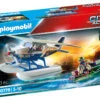Playmobil Policía Hidroavión Persecución De Contrabandista 70779