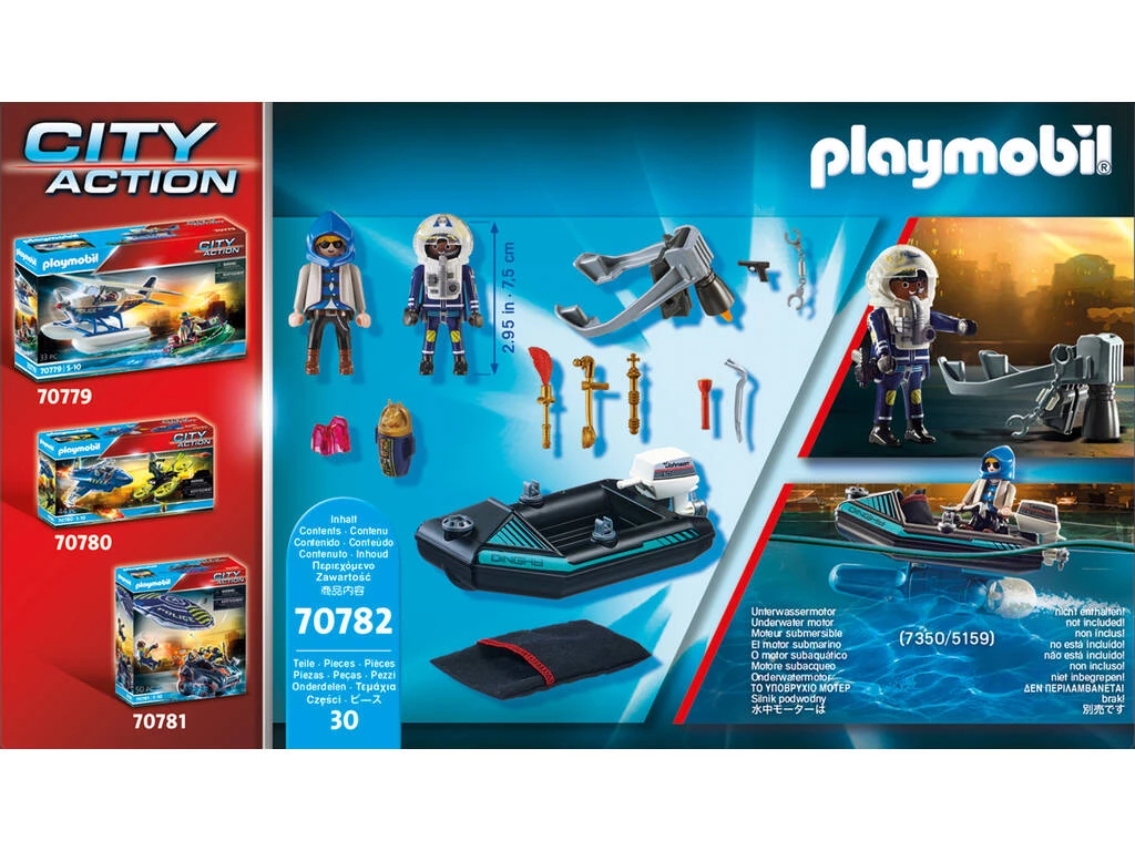 Playmobil Policía Mochila Propulsora Detención Del Ladrón De Arte 70782 3 Playmobil Policía Mochila Propulsora Detención Del Ladrón De Arte 70782 - Imagen 3