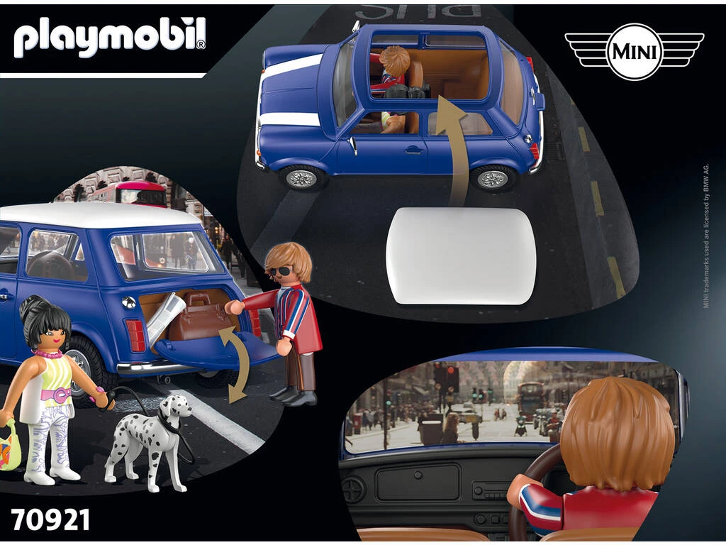 Playmobil Mini Cooper 70921 3 Playmobil Mini Cooper 70921 - Imagen 3