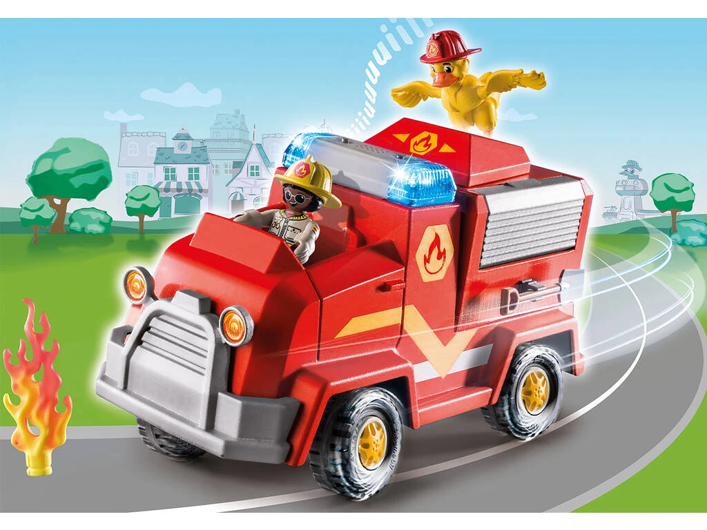 Playmobil D.O.C. Vehículo De Emergencia De Los Bomberos 70914 2 Playmobil D.O.C. Vehículo De Emergencia De Los Bomberos 70914 - Imagen 2