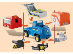 Playmobil D.O.C. Vehículo De Emergencia De La Policía 70915 11 Playmobil D.O.C. Vehículo De Emergencia De La Policía 70915 -Juguetes Descuento Tienda 1999962631g05