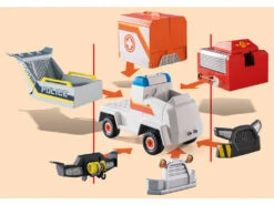 Playmobil D.O.C. Vehículo De Emergencia Ambulancia 70916 -Juguetes Descuento Tienda 1999962632g06