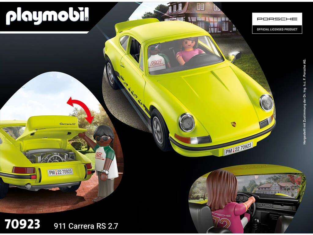 Playmobil Classic Cars Porsche 911 Carrera RS 2.7 3 Playmobil Classic Cars Porsche 911 Carrera RS 2.7 - Imagen 3