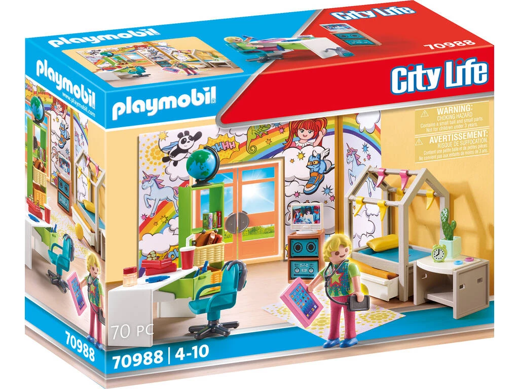 Playmobil Casa Moderna Habitación Para Adolescentes 70988 1 Playmobil Casa Moderna Habitación Para Adolescentes 70988