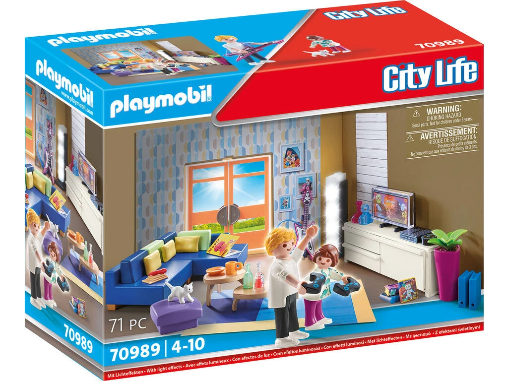Playmobil Casa Moderna Salón 70989 1 Playmobil Casa Moderna Salón 70989