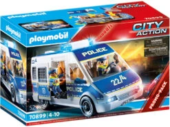 Playmobil Coche Policía Con Luz Y Sonido 70899