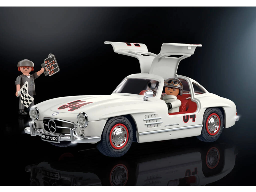 Playmobil Classic Cars Mercedes Benz 300 SL 70922 2 Playmobil Classic Cars Mercedes Benz 300 SL 70922 - Imagen 2