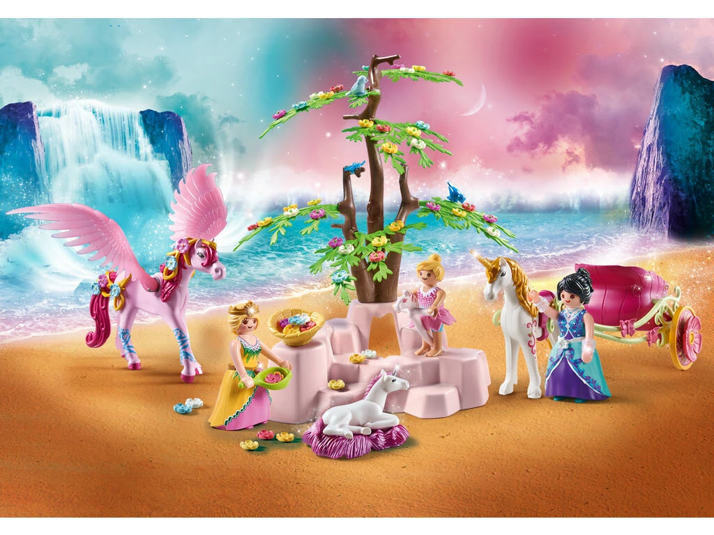 Playmobil Carroza Unicornio Con Pegaso 71002 2 Playmobil Carroza Unicornio Con Pegaso 71002 - Imagen 2