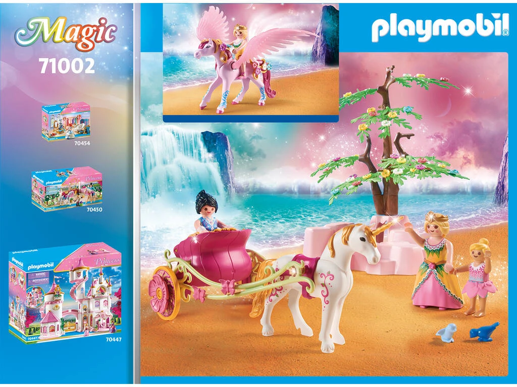 Playmobil Carroza Unicornio Con Pegaso 71002 3 Playmobil Carroza Unicornio Con Pegaso 71002 - Imagen 3